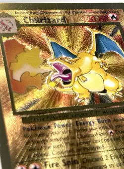Pokemon TCG Celebrations Charizard Metal Card 004/102 Ultra Premium Collection - Image 3