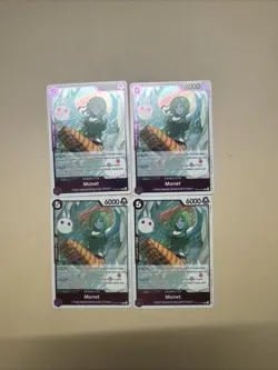4x One Piece TCG OP14-074 Monet (Playset) Card Game CCG English - Image 1
