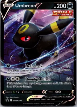 Umbreon V Promo SWSH: Sword & Shield Promo Cards SWSH203 NM - Image 1