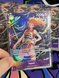 One Piece Nami OP09-070 - Alt Art - Premium Card Collection Best Vol. 4 - NM - Image 1