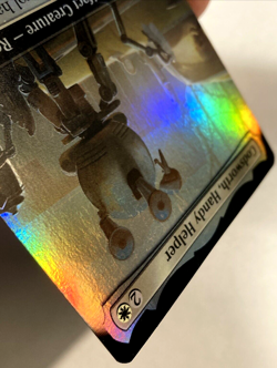 MTG Codsworth, Handy Helper EXTENDED ART FOIL Fallout 366 NM - Image 4