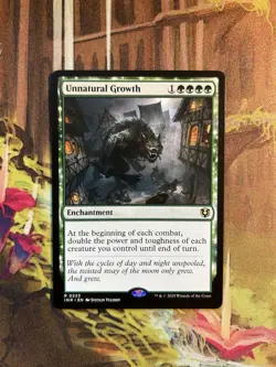 MTG Unnatural Growth Innistrad Remastered NM - Image 1