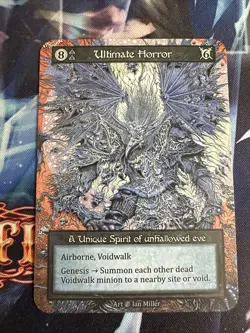 Ultimate Horror Non Foil Unique Sorcery Contested Realm Beta - Image 1