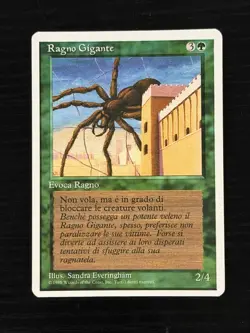 Magic MTG Italian Revised Giant Spider Artist Proof Near Mint - Only 50 Exist! - Image 1