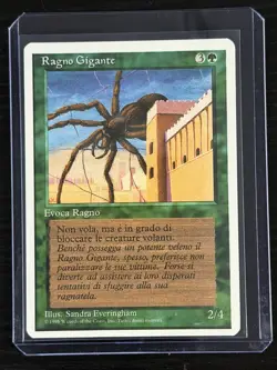 Magic MTG Italian Revised Giant Spider Artist Proof Near Mint - Only 50 Exist! - Image 3
