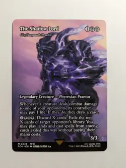 The Shadow Lord Gix Yawgmoth Praetor Showcase 35 Regular MtG Through the Ages - Image 1