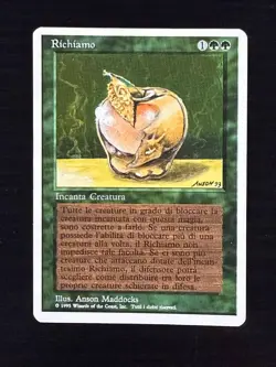 Magic MTG Italian Revised Lure Artist Proof Near Mint - Only 50 Exist! - Image 1