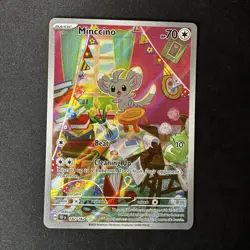 Minccino 182/162 NM Temporal Forces English Pokemon Card Pack Fresh - Image 1