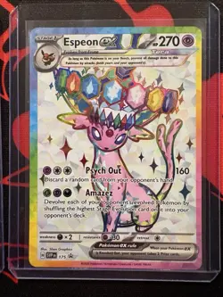 NM Eevee Ex 174, Espeon Ex 175, & Umbreon Ex 176 All Black Star Promos - Image 3