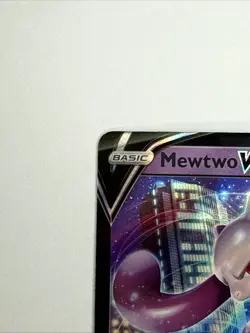 Mewtwo V SWSH223 Pokemon Go Black Star Promo NM - Image 5