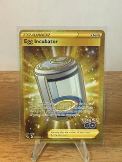 Egg Incubator - 087/078 Pokemon GO Gold Trainer - NM - Image 1