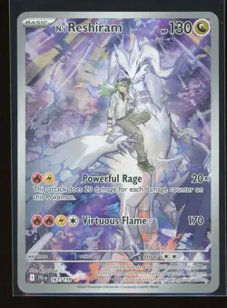 N's Reshiram 2025 Pokemon Journey Together 167/159 Illustration Rare - Image 1