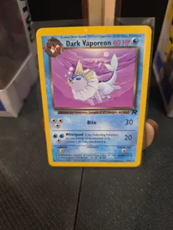 Dark Vaporeon - 45/82 Team Rocket - Pokemon TCG - 2000 - Image 1
