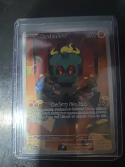 Pokemon TCG Mega Evolution Marshadow 146/132 Illustration Rare English #1 +BONUS - Image 1