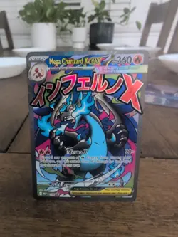 Pokemon TCG Mega Charizard x Ex 23 Black Star Promo PSA Worthy UPC - Image 1