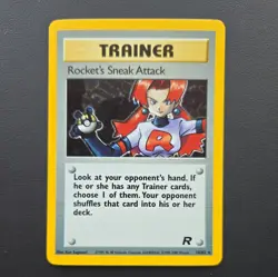 Pokemon TCG Rockets Sneak Attack 16/82 Unlimited Holo Rare - Image 1