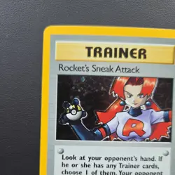 Pokemon TCG Rockets Sneak Attack 16/82 Unlimited Holo Rare - Image 5