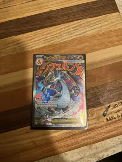 Pokemon Mega Charizard X ex 023 Phantasmal Flames UPC Promo Near Mint - Image 3