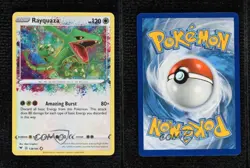 Amazing Rare - Rayquaza Pokemon Sword & Shield Vivid Voltage #138 - Image 3