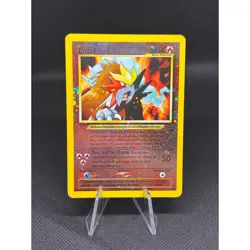 Pokemon TCG Entei 34 WOTC Black Star Promo Holo - MP/DMG - Image 1