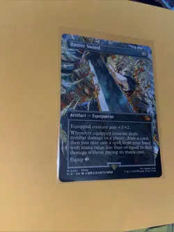 Buster Sword Borderless non foil Magic The Gathering MTG Mint 0351 final fantasy - Image 3