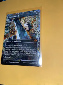 Buster Sword Borderless non foil Magic The Gathering MTG Mint 0351 final fantasy - Image 4