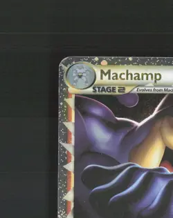 Machamp 95/102 Triumphant Ultra Rare Holo Pokemon Card LP - Image 3