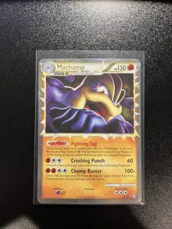 Machamp Prime 95/102 Ultra Rare Holo HGSS Triumphant Pokemon Card - LP - Image 1