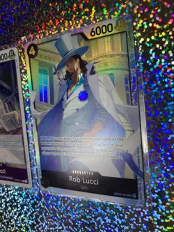 One Piece Card Game: SR OP05-093 Rob Lucci; R Foil OP03-071 Rob Lucci - Image 4