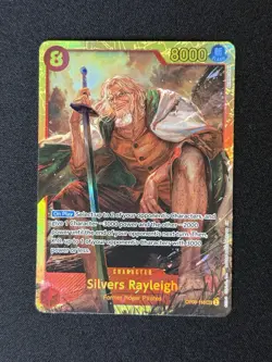 One Piece PRB02 Silvers Rayleigh English OP08-118 SEC Secret The Best Reprint - Image 1