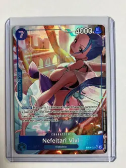 One Piece OPTCG English Nefeltari Vivi EB04-025 SR* Parallel - NM - Image 1