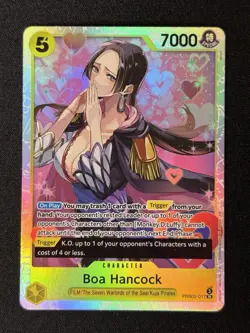 Boa Hancock PRB02-017 - One Piece TCG - SR Foil Near-Mint English - Image 1