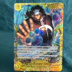 Bartholomew Kuma SEC OP12-119 Legacy of The Master One Piece TCG English NM - Image 1