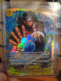 One Piece TCG Bartholomew Kuma SEC OP12-119 Legacy of The Master NM English - Image 1
