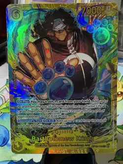 Bartholomew Kuma SEC OP12-119 Legacy of The Master One Piece TCG English NM - Image 1