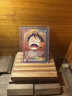 Monkey.D.Luffy (001) (Alternate Art) OP13-001 Carrying On His Will PLEASE READ - Image 1