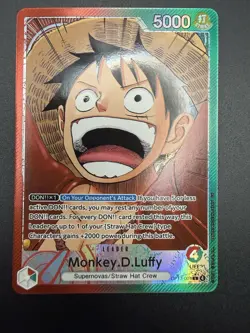 Monkey.D.Luffy (001) (Alternate Art) OP13-001 Carrying On His Will Foil - Image 1