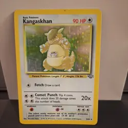 Pokemon TCG Kangaskhan Jungle 5/64 Holo Unlimited Holo Rare NM - Image 1