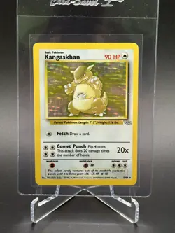 Pokemon TCG Kangaskhan Jungle 5/64 Holo Unlimited Holo Rare NM - Image 1