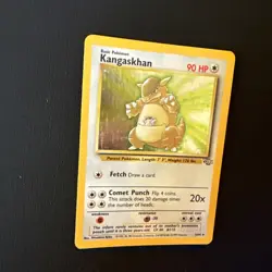 Pokemon TCG Kangaskhan Jungle Holo Card 5/64 Unlimited Rare, LP-NM Condition - Image 4