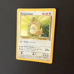 Pokemon TCG Kangaskhan Jungle Holo Card 5/64 Unlimited Rare, LP-NM Condition - Image 5