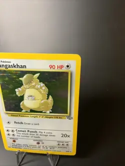 Kangaskhan Jungle 5/64 Holo Unlimited Holo Rare NM/LP Vintage Pokemon Card TCG - Image 3