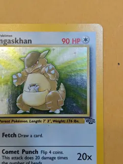 Kangaskhan 5/64 Jungle Holo Pokemon TCG Unlimited Holo Rare WOTC NM - Image 4
