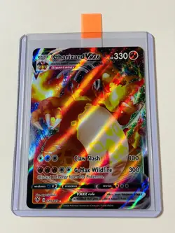 Pokemon TCG Charizard VMAX 020/189 Darkness Ablaze Ultra Rare Holo Card NM 2020 - Image 2
