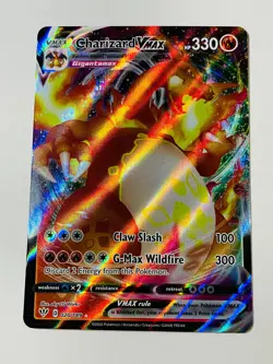 Pokemon TCG Charizard VMAX 020/189 Darkness Ablaze Ultra Rare Holo Card NM 2020 - Image 3