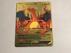 Pokemon Charizard v SMP Gold Foil Card 26-43 - Image 1