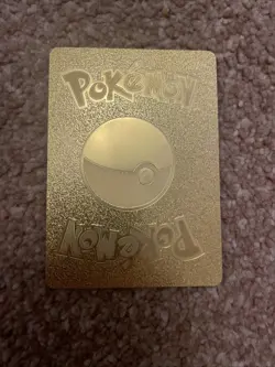 ❄Pokemon Charizard V Evolution 508HP Gold Foil Fan Art Card SMP 26-43 V2 - Image 2