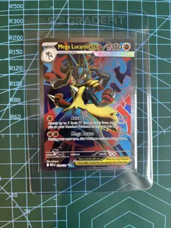 Pokemon TCG Mega Lucario EX 160/132 Mega Evolution - Full Art- Pack Fresh NM/M - Image 1