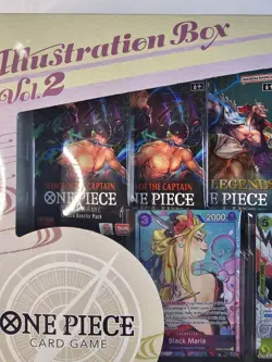 One Piece Trading Card Game Illustration Box Volume 2 Sealed - Image 3