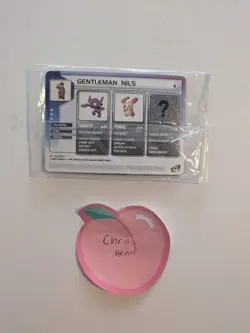 Gentleman Nils Pokemon 2003 Promo NEW SEALED CARD - Image 1